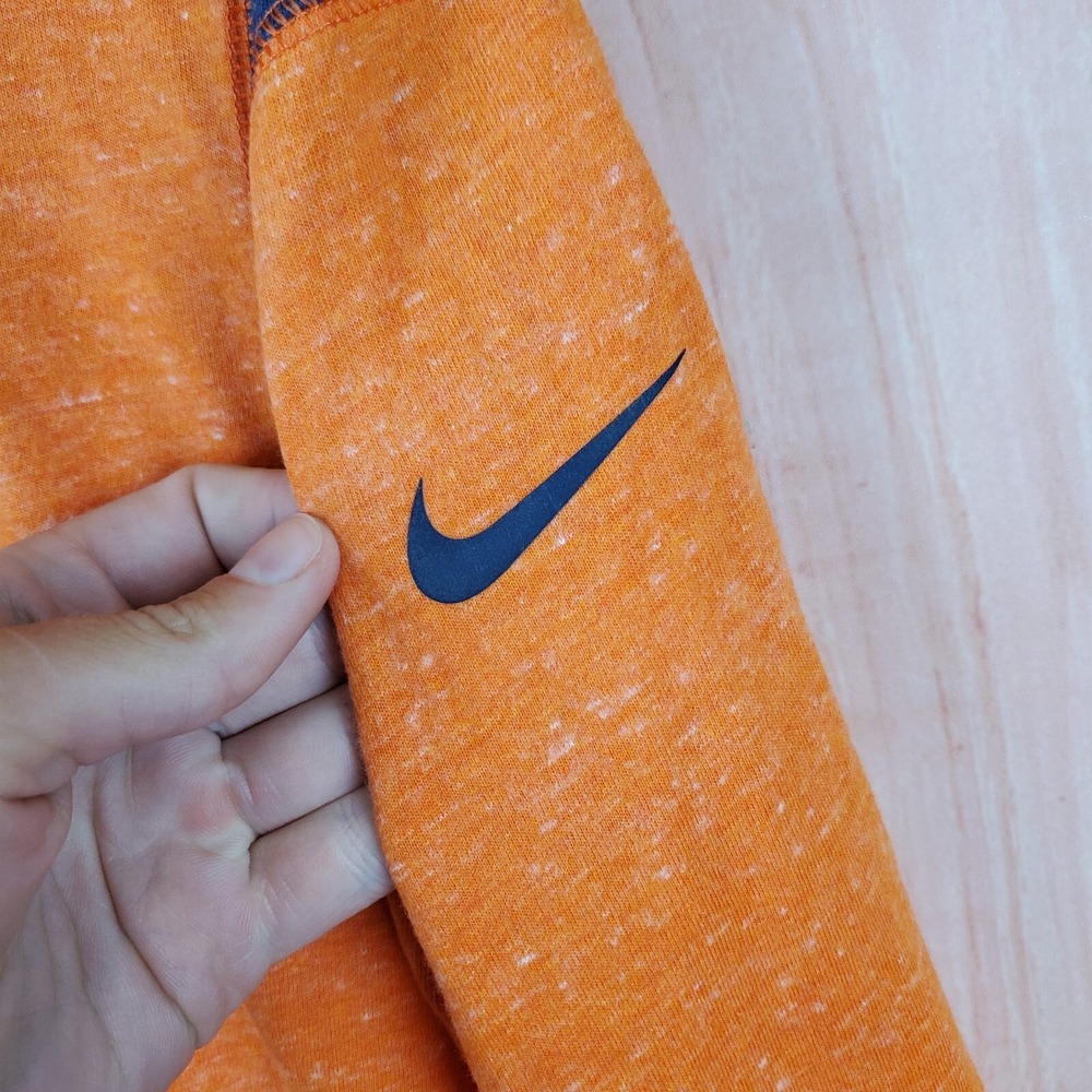 Nike Womens Sweatshirt Sz Small Orange Denver Broncos Football Full Zip - Picture 5 of 13
